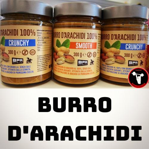 BURRO D'ARACHIDI 100% - BPR NUTRITION