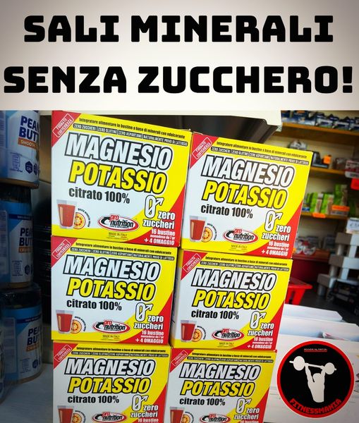 MAGNESIO POTASSIO CITRATO 100% - PRO NUTRITION