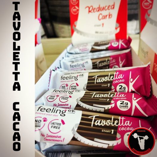 TAVOLETTA CACAO - REDUCED CARB START 1 FEELINGOK