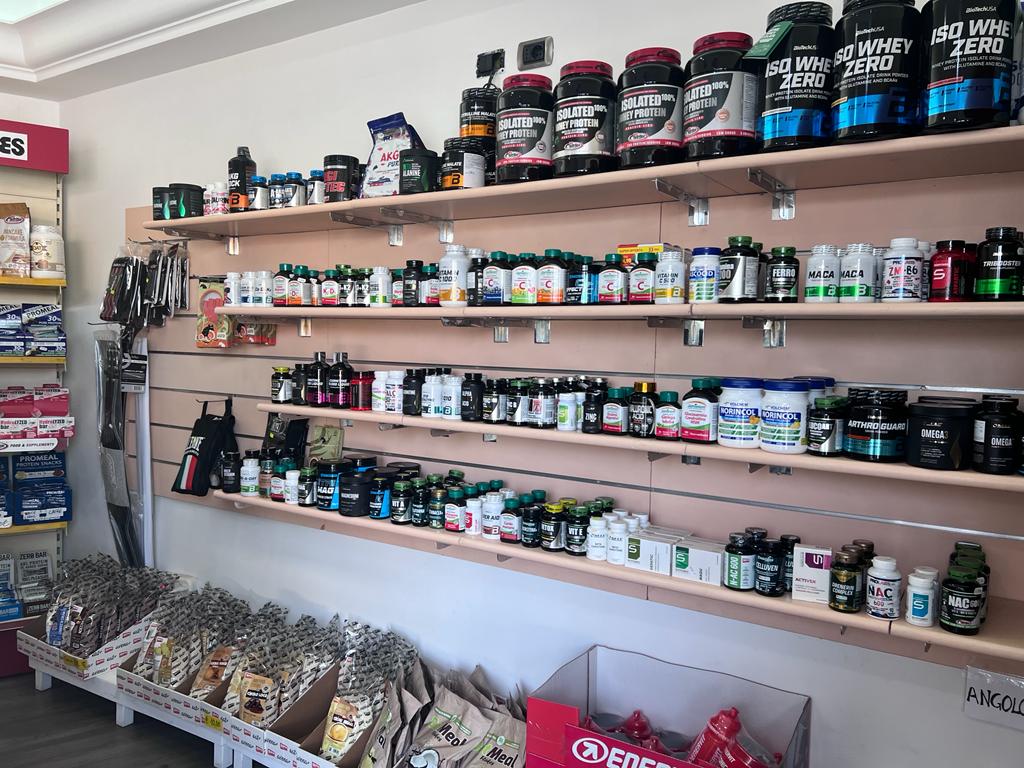 Interni negozio FITNESSMANIA